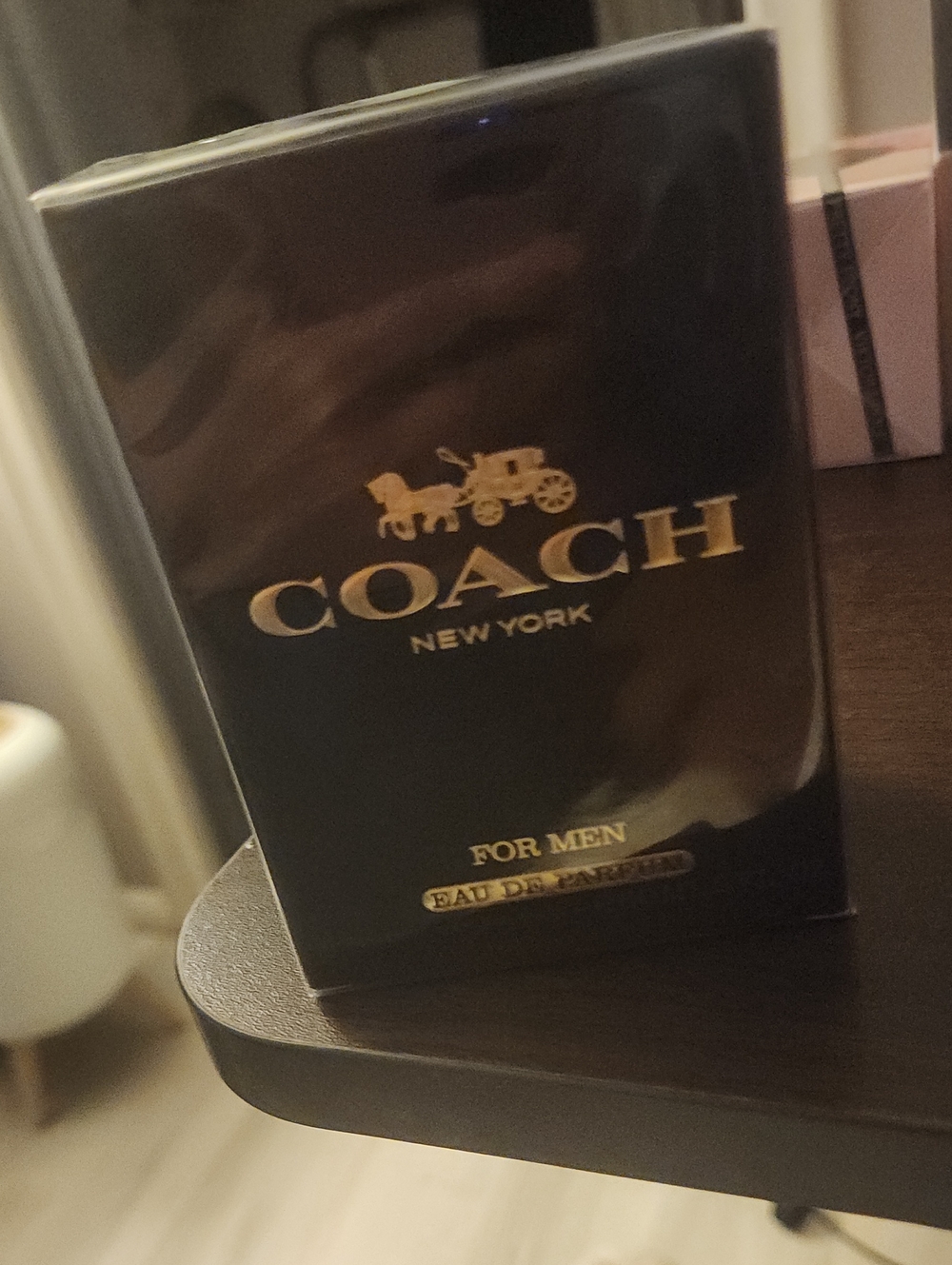 Coach New York For Men Eau de Parfum - Black and Gold